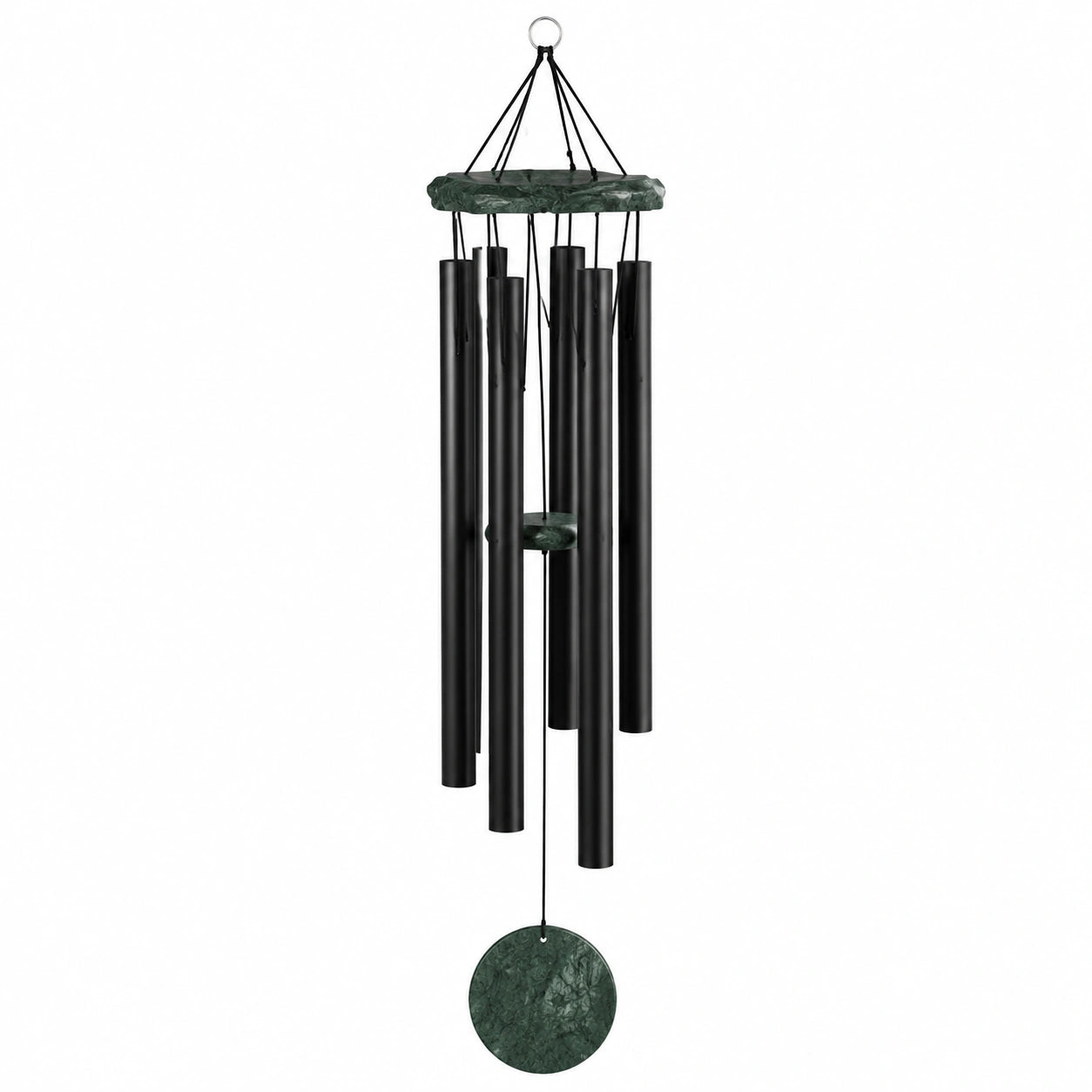 Campanas de Viento de Metal Negro para Jardín e Interior