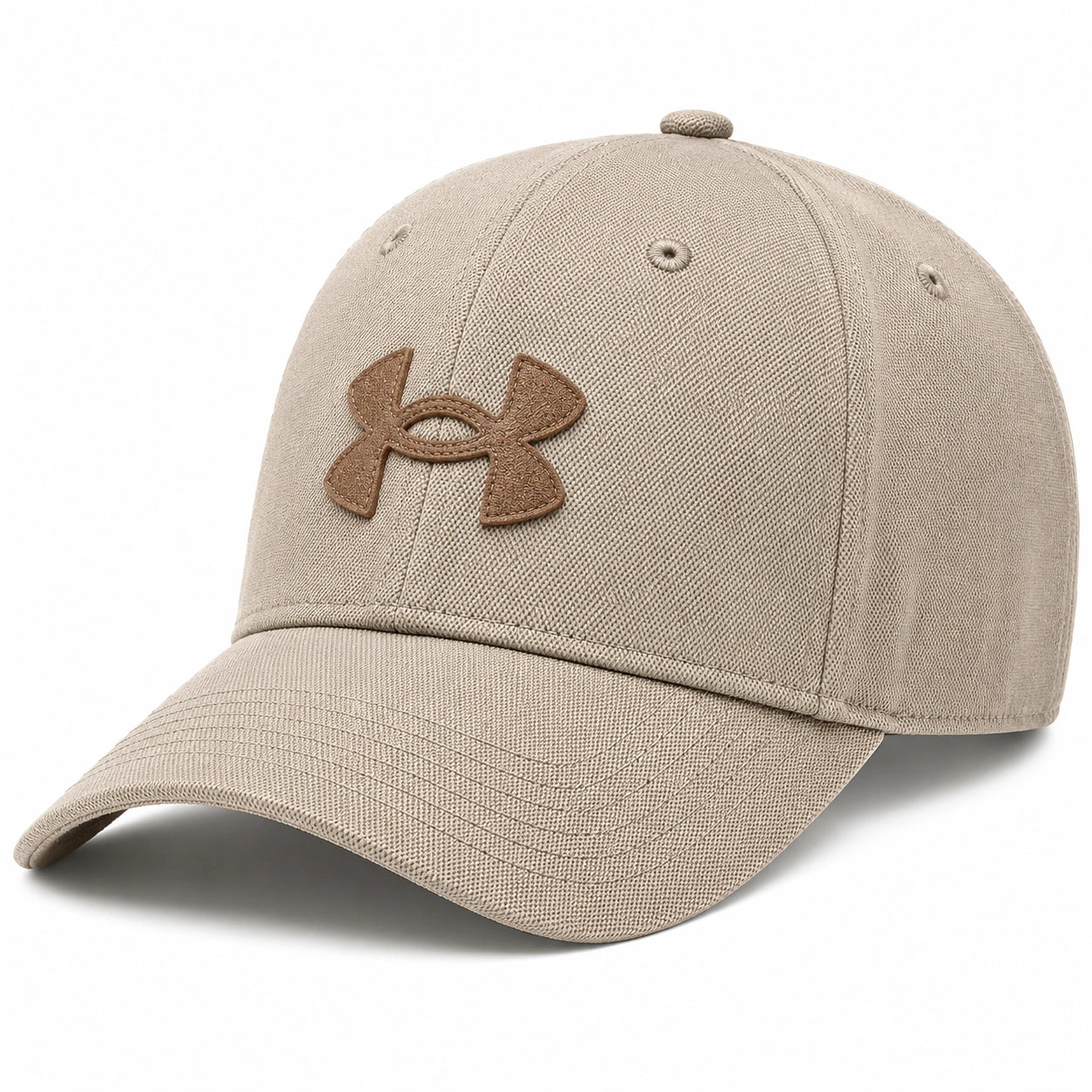Gorra Unisex Ajustable Beige con Logo Bordado