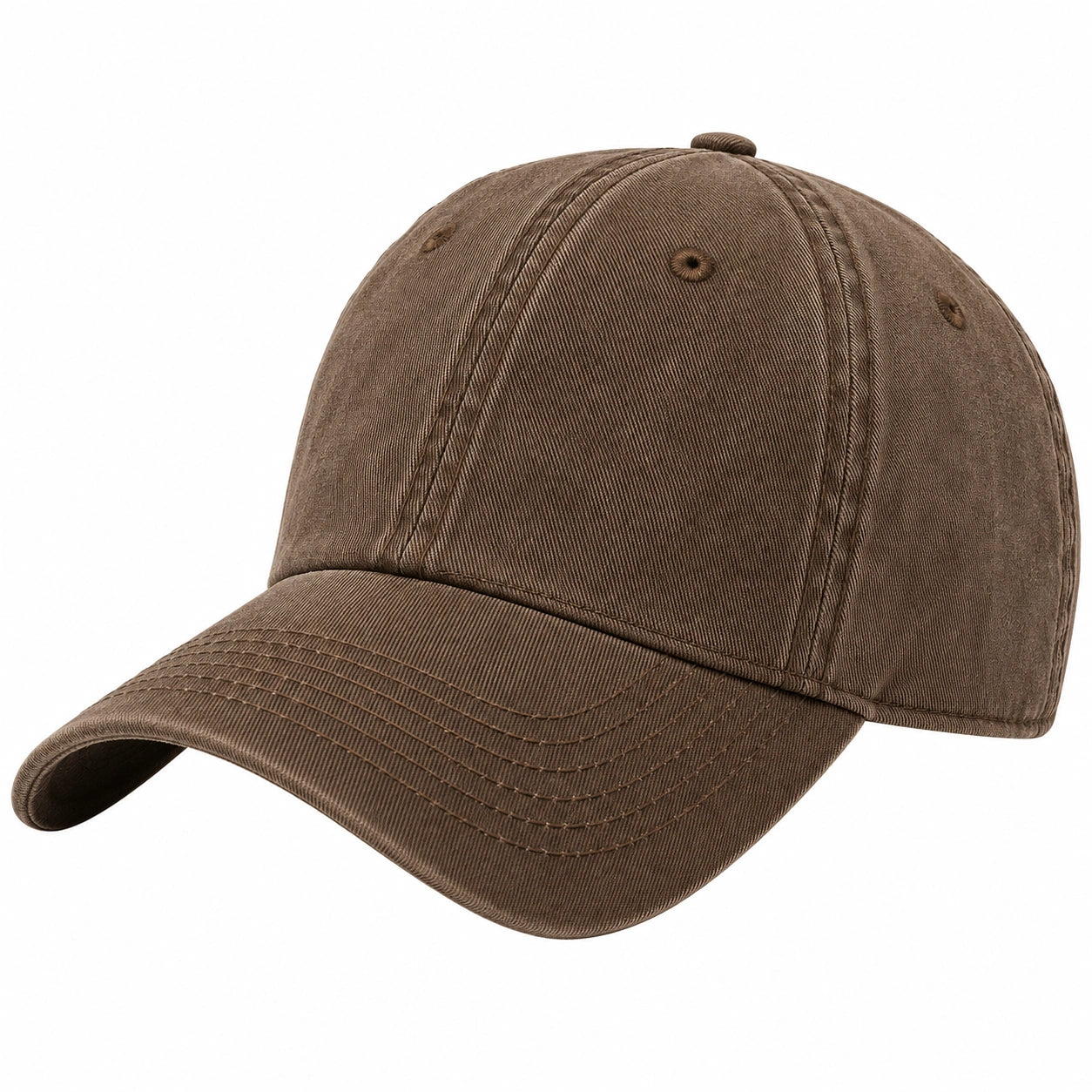Gorra de Béisbol Ajustable Color Marrón para Unisex