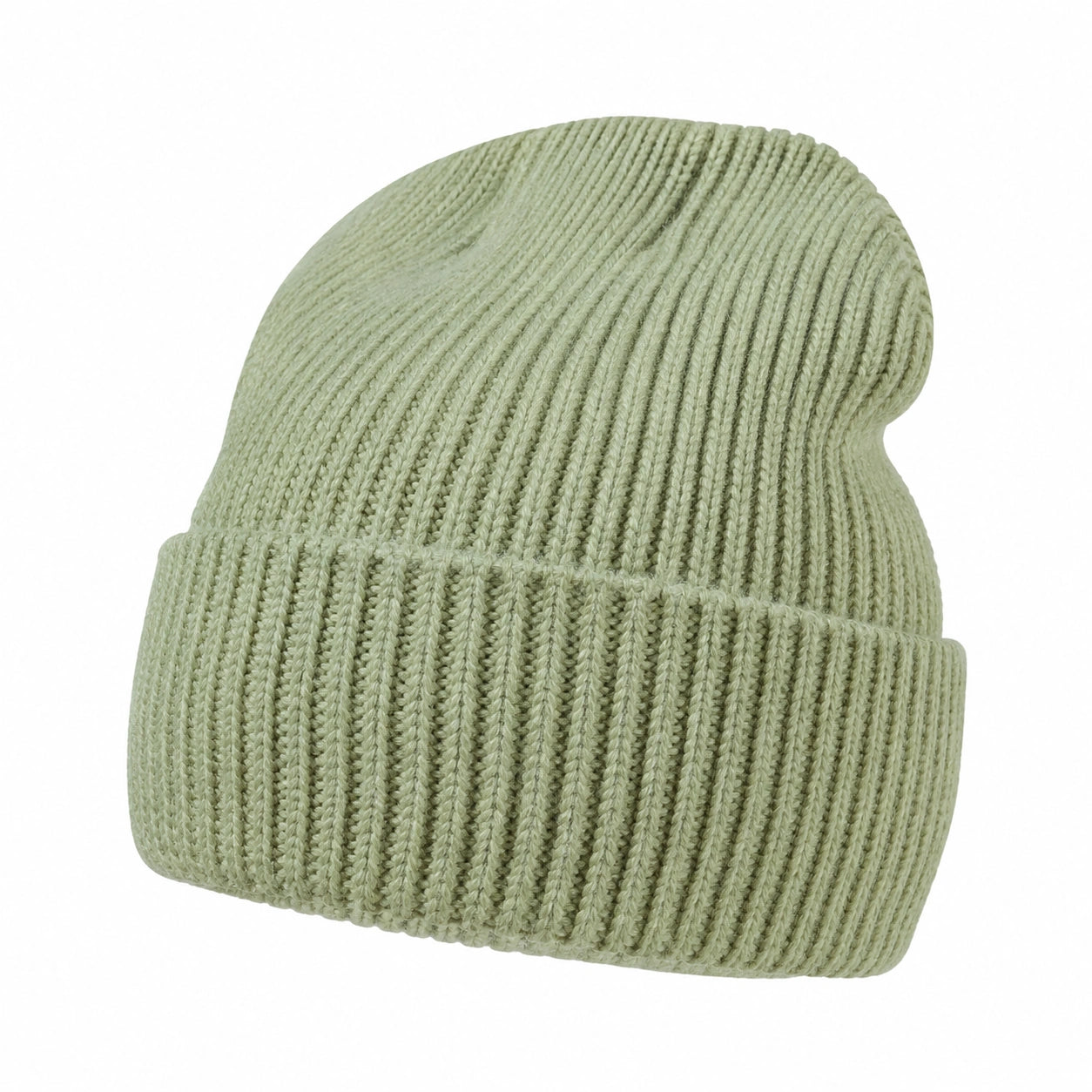 Gorro de Punto Verde Oliva Unisex