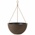 Maceta Colgante 20cm Marrón para Interior y Exterior