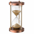 Reloj de Arena Decorativo Cobre y Dorado, 60 Minutos